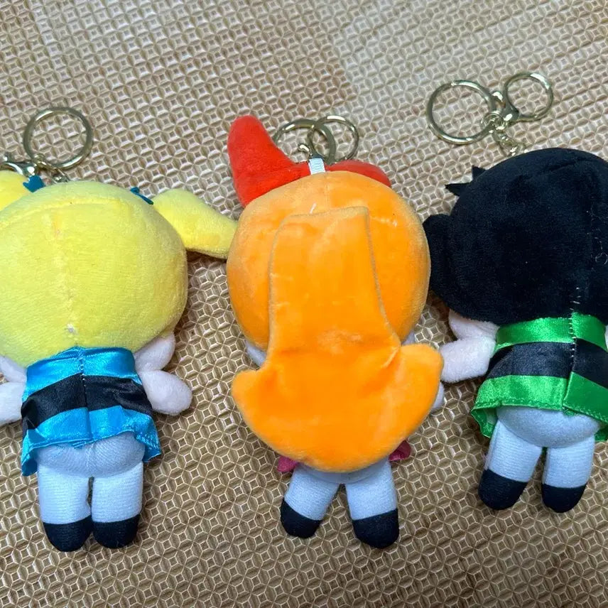 [BUNJANG] Crybaby Powerpuff Girls Keyring Set / 크라이베이비 파워퍼프걸 키링세트
