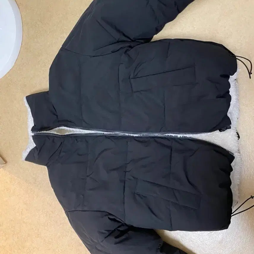 [BUNJANG] Musinsa Standard Reversible Short Padded Fleece Jacket XS / 무신사 스탠다드 리버시블 숏패딩 플리스 xs 실사있음!!