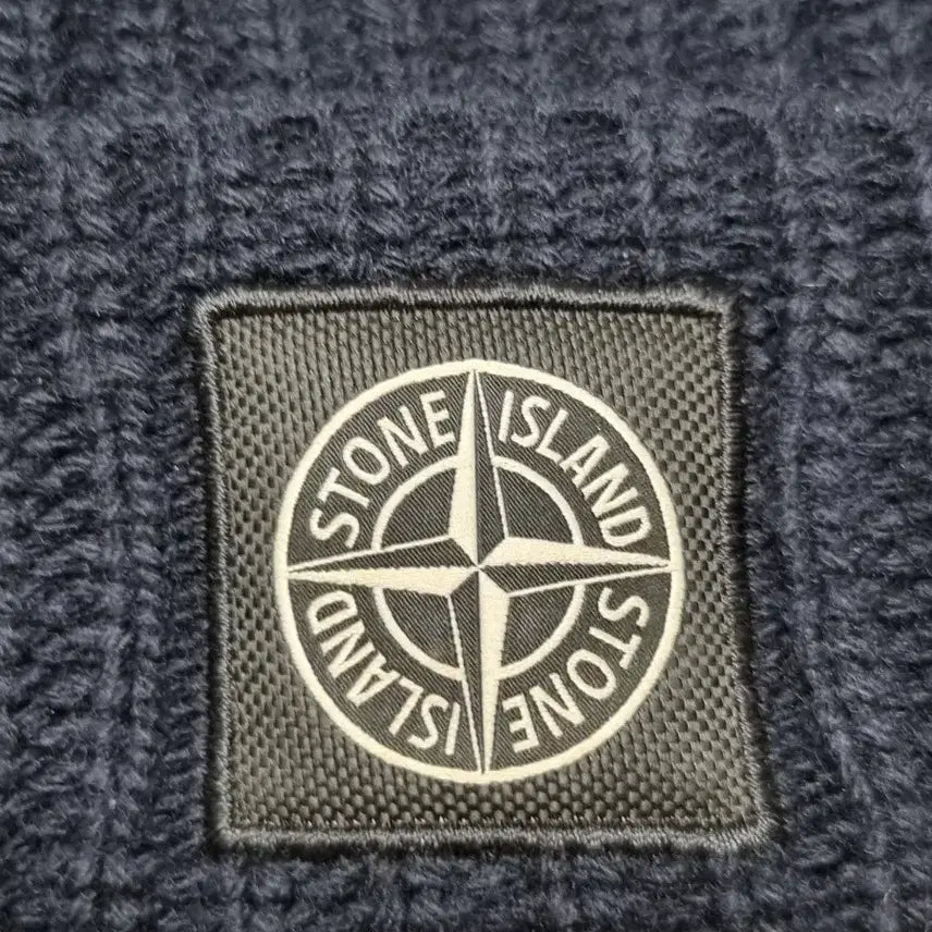[BUNJANG] Stone Island Dark Navy Beanie / 스톤아일랜드 다크네이비 비니