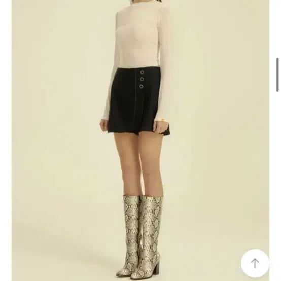 [BUNJANG] Rossi Rossi Rose Skirt Pants / 로씨로씨 치마바지