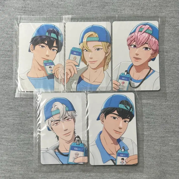[BUNJANG] PLAVE Kkokkalcorn Photocard 5-Piece Bundle Set / 플레이브 꼬깔콘 포토카드 5종 세트 드볼 양도 판매