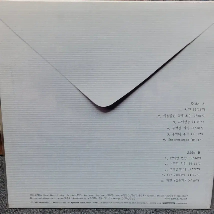 [BUNJANG] Lee Chi Hyun Vol.1 LP Record / 이치현 Vol.1 LP 지구레코드
