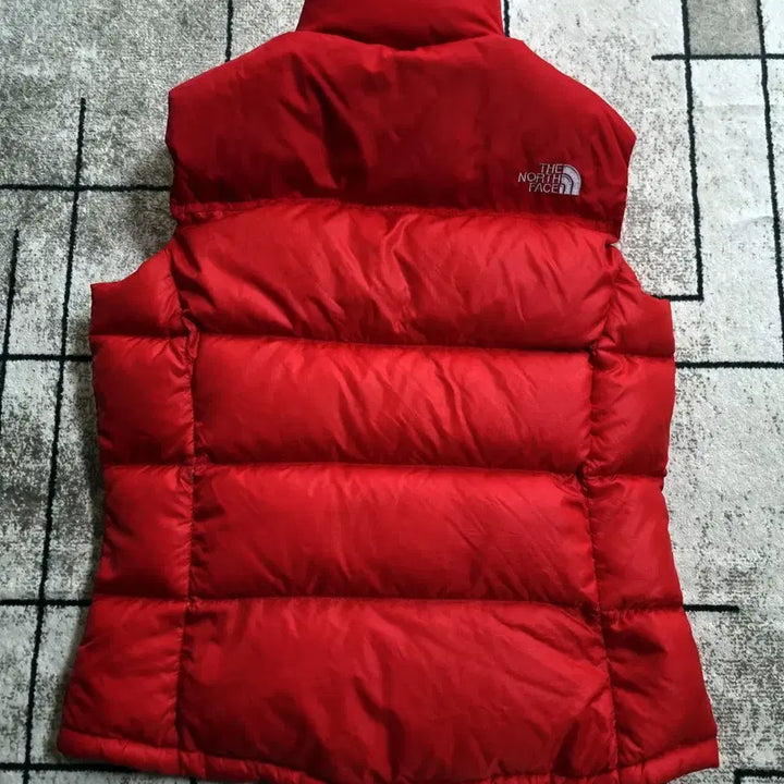 [BUNJANG] The North Face Nuptse 700 Vest Red Size 90 / 노스페이스 눕시 700 패딩 조끼 레드 사이즈 90
