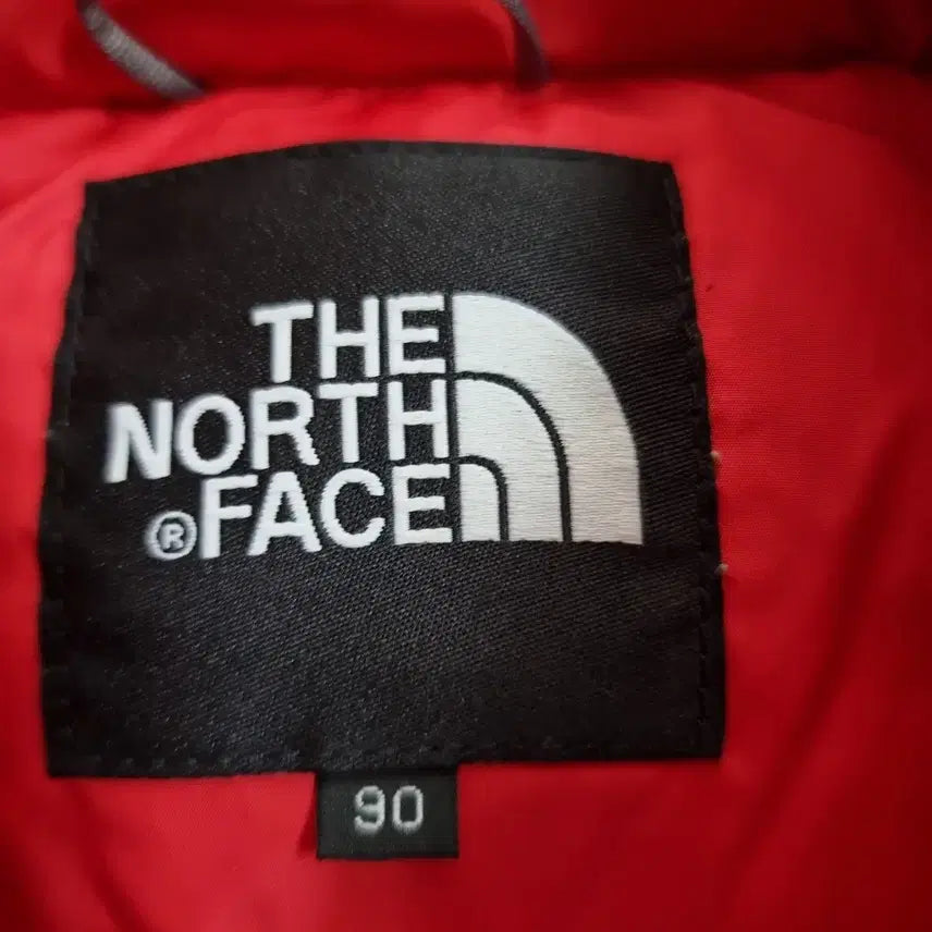 [BUNJANG] The North Face Nuptse 700 Vest Red Size 90 / 노스페이스 눕시 700 패딩 조끼 레드 사이즈 90