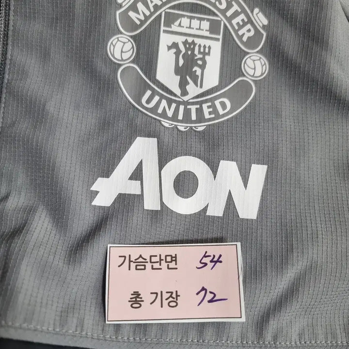 [BUNJANG] Adidas Manchester United AON Windbreaker Jacket / 아디다스 맨유 바람막이 맨체스터 유나이티드 AON 사이즈 95 M