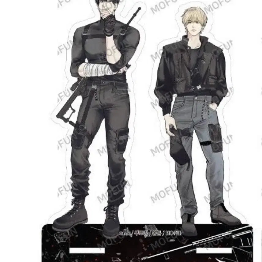 [BUNJANG] Payback Acrylic Stand Keyring Mofun / 페이백 아크릴 스탠드 키링 모펀