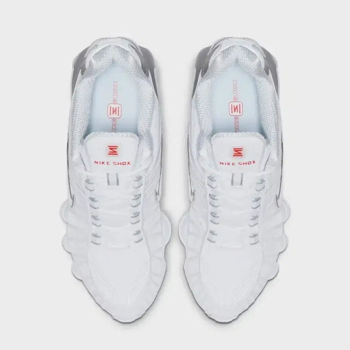 [BUNJANG] Nike Shox TL W White Metallic Sneakers / 나이키샥스 TL W - 화이트:메탈릭 235