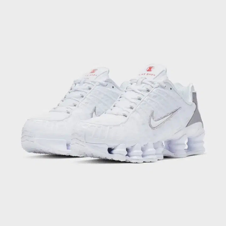 [BUNJANG] Nike Shox TL W White Metallic Sneakers / 나이키샥스 TL W - 화이트:메탈릭 235