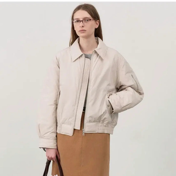 [BUNJANG] Dunst Classic Bomber Jacket L / 던스트 클래식 봄버자켓 L classic collared bomber