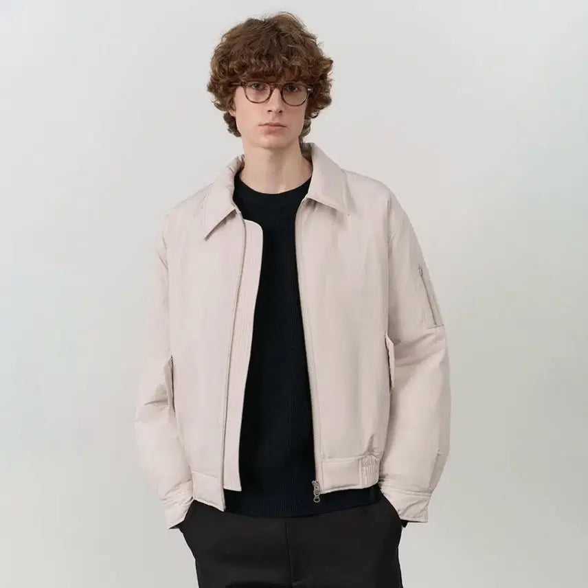 [BUNJANG] Dunst Classic Bomber Jacket L / 던스트 클래식 봄버자켓 L classic collared bomber