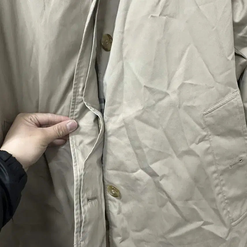 [BUNJANG] Burberry Beige Vintage Trench Coat / 버버리 베이지 빈티지 정품 트렌치 코트