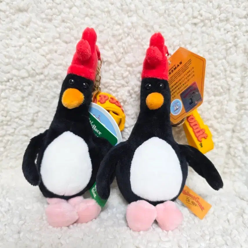[BUNJANG] Wallace and Gromit Penguin Keyring Doll / 월레스와 그로밋 펭귄 키링 인형 새상품