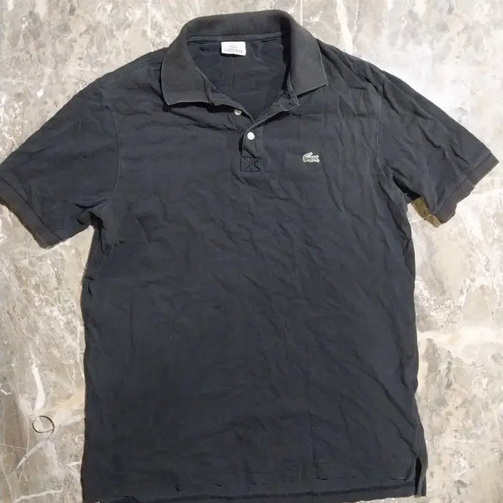 [BUNJANG] Lacoste Black T-Shirt / ㄴ1 라코스테 반팔 티셔츠 100~105