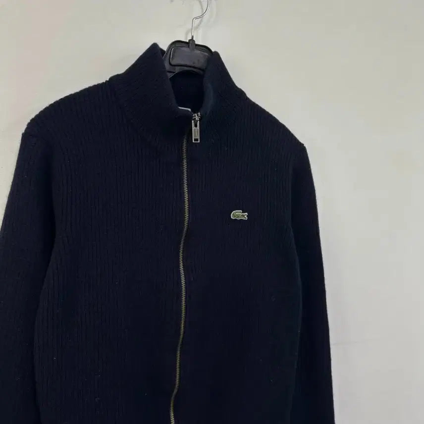 [BUNJANG] Lacoste Two-Way Knit Zip-Up / 라코스테 투웨이 니트집업