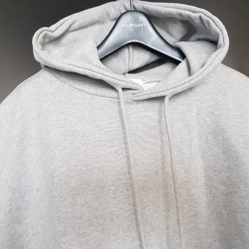 [BUNJANG] wonlog Gray Crop Hoodie / wonlog 그레이 크롭 후드