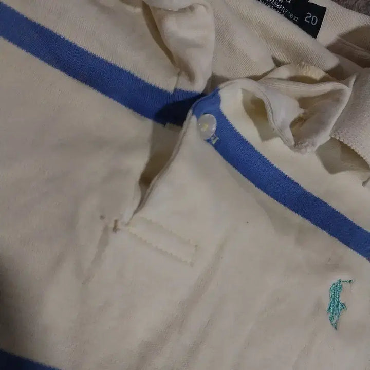 [BUNJANG] Polo Striped T-shirt / ㄴ1 폴로 반팔 티셔츠 20