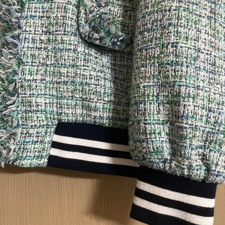 [BUNJANG] LE BLANC Tweed Zip-up Jacket / LE BLANC 트위드 집업 자켓