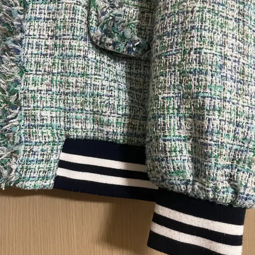 [BUNJANG] LE BLANC Tweed Zip-up Jacket / LE BLANC 트위드 집업 자켓