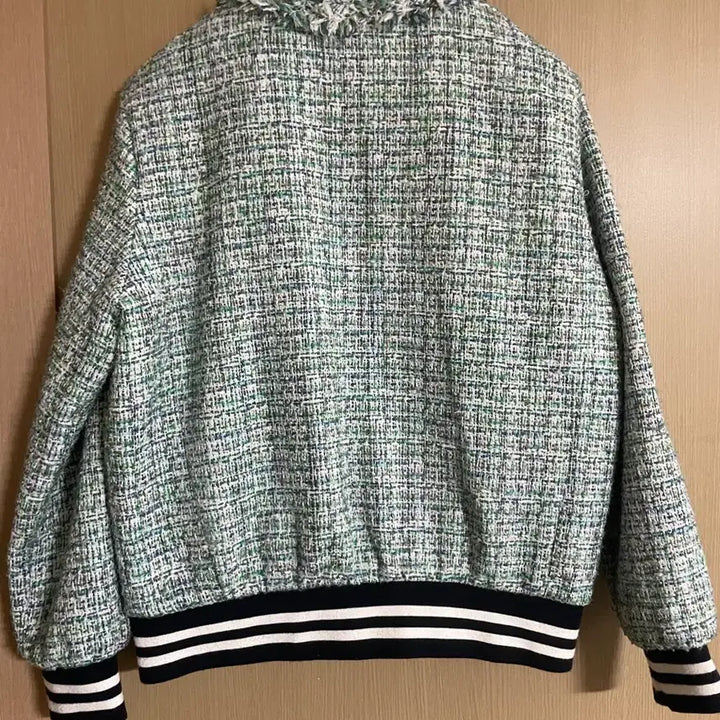 [BUNJANG] LE BLANC Tweed Zip-up Jacket / LE BLANC 트위드 집업 자켓