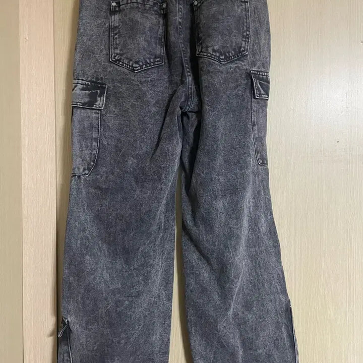 [BUNJANG] Vintage Washed Cargo Pocket String Pants / 빈티지 워싱 카고 포켓 스트링 팬츠