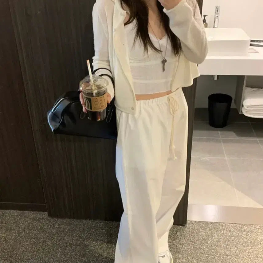 [BUNJANG] Reasoning Easy Low Cotton Bending Pants / (새상품)리즈닝 이지 로우 코튼 밴딩팬츠