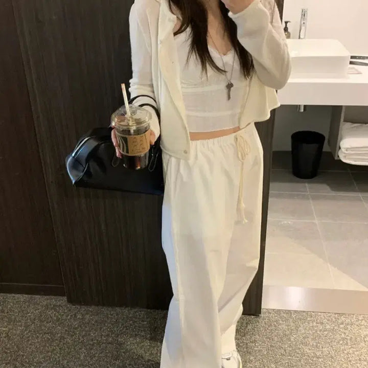 [BUNJANG] Reasoning Easy Low Cotton Bending Pants / (새상품)리즈닝 이지 로우 코튼 밴딩팬츠