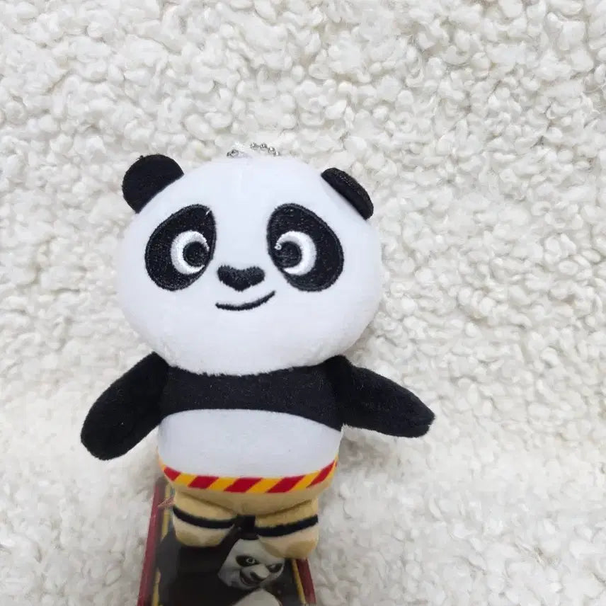[BUNJANG] Kung Fu Panda Po Plush Keychain / 쿵푸팬더 Po 봉제인형 키링
