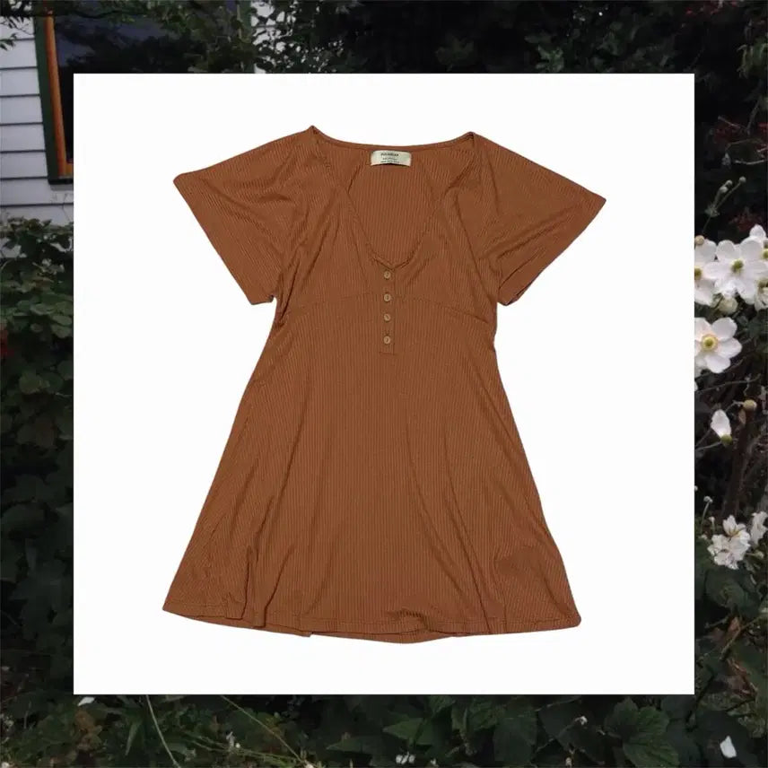 [BUNJANG] Mori Girl Ribbed Knit Sweater / 모리걸 골지 니트