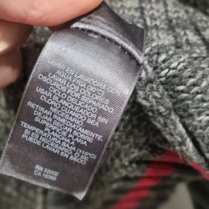 [BUNJANG] DKNY Half-Zip Knit Sweater Gray / DKNY 하프집업 니트 스웨터 그레이