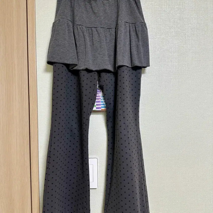 [BUNJANG] peevespeeves Layered Skirt Pants / peevespeeves Varied Skirt Layered Pants