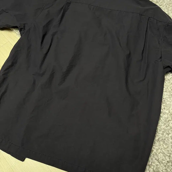 [BUNJANG] New Chic Cotton Short Sleeve Shirt / 뉴치프시크 코튼 바스락 반팔 셔츠