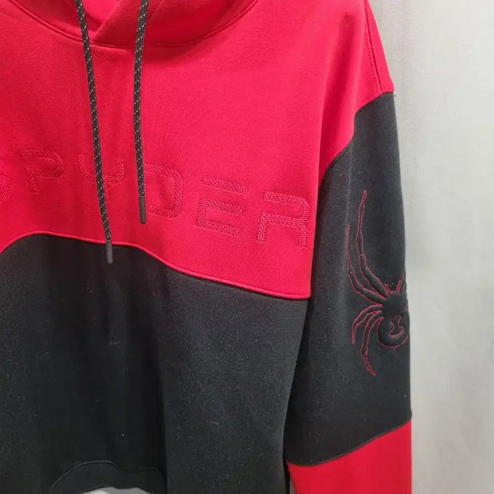 [SOLD OUT] 스파이더 후드티 레드/블랙