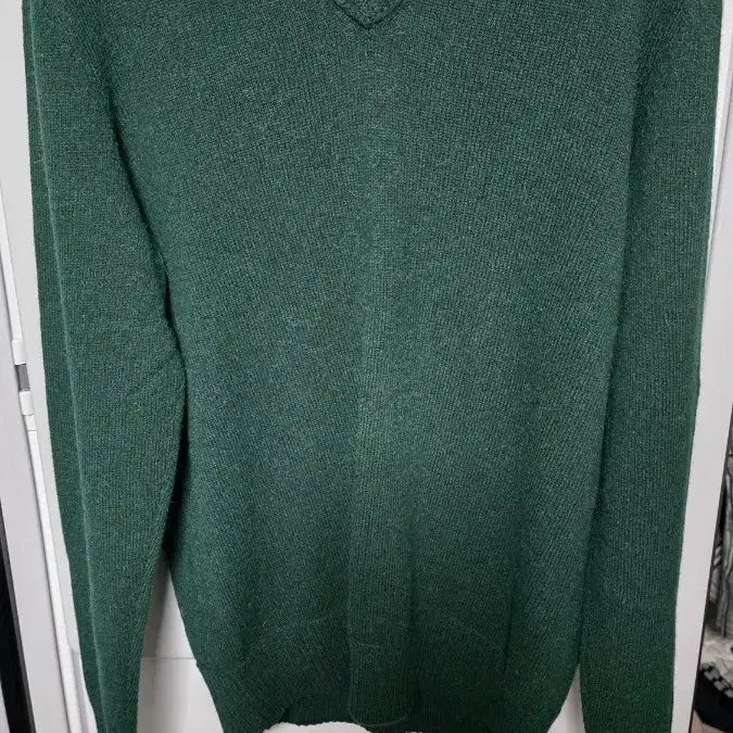 [BUNJANG] PaniKale Alpaca V-Neck Knit Sweater / 빠니칼레 알파카 브이넥 니트