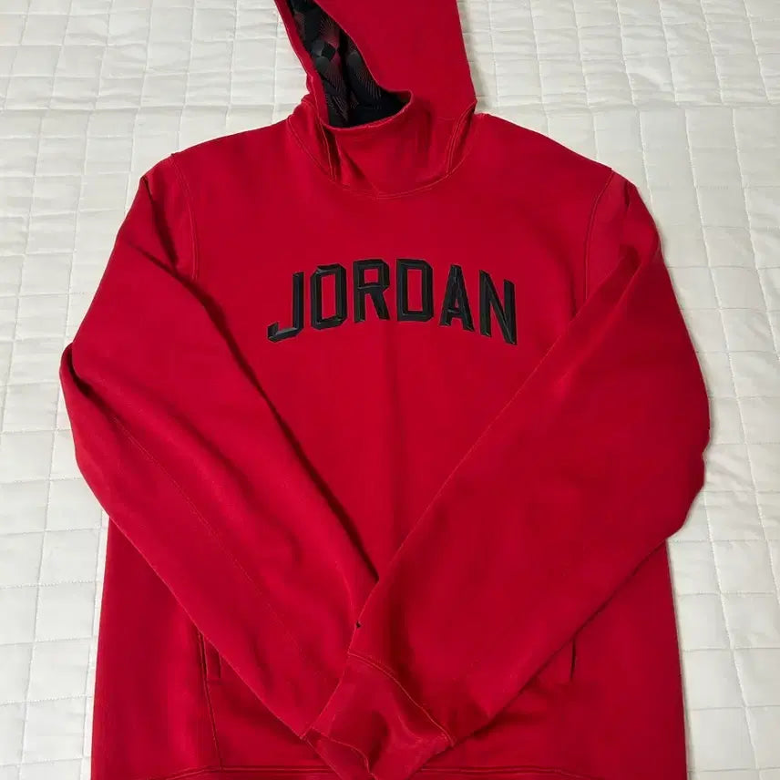 [BUNJANG] Jordan Red Hoodie / 조던 빨간색 후드티