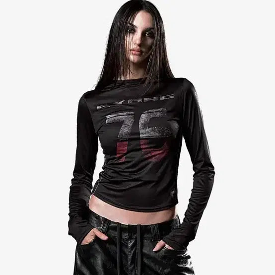 [BUNJANG] Eeyang Racing Uniform Long Sleeve / 이양 레이싱 유니폼 프린트 롱슬리브