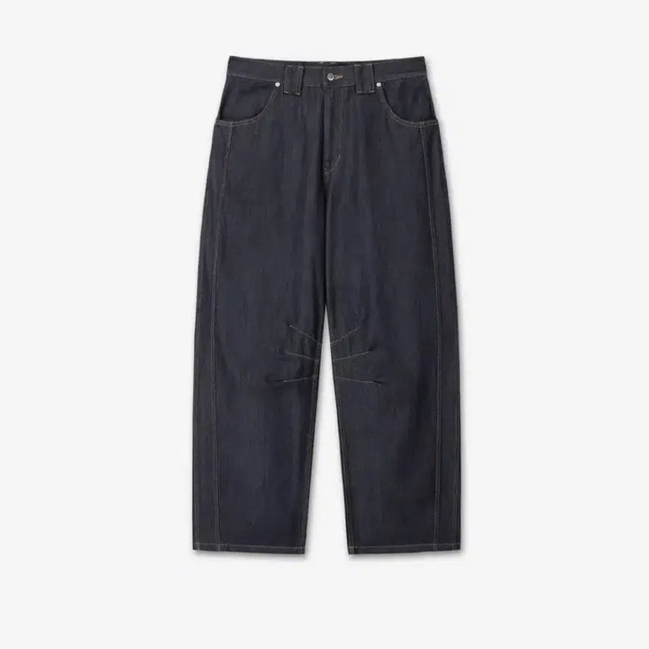 [SOLD OUT] 9999아카이브 Technical Curved Denim Jeans