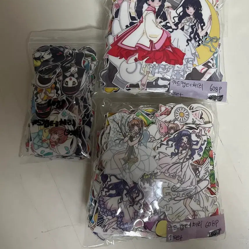 [BUNJANG] Cardcaptor Sakura Illustration Stickers / 카드캡터체리)인스컷 608