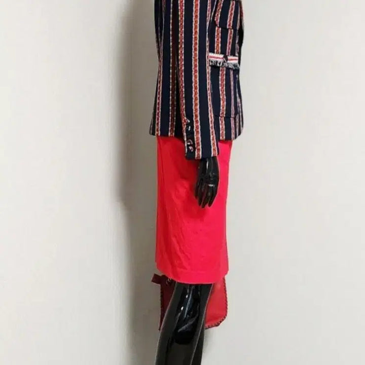 [BUNJANG] Striped Tweed Jacket / 스트라이프 트위드 자켓