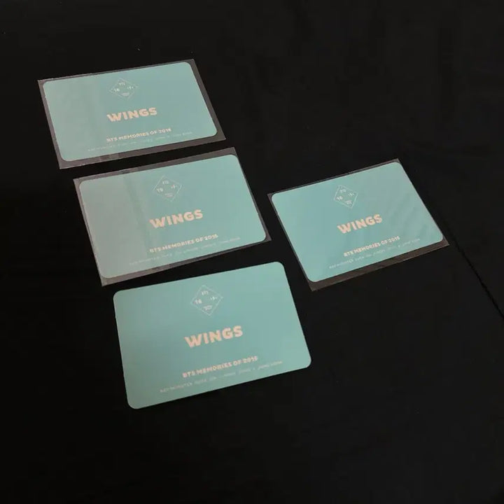 [BUNJANG] BTS V &amp; J-Hope 2016 Memories DVD Photocard Bundle Set / [4장 SET] 방탄소년단 BTS 2016 메모리즈 디비디 뷔 홉 포카