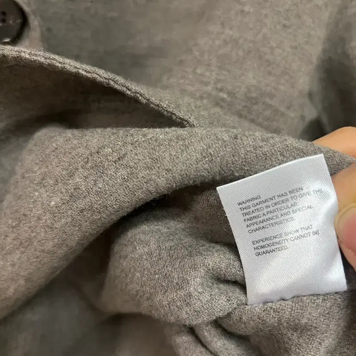 [BUNJANG] VERGAMOT Wool Jacket Short Coat Gray Brown / 베르가못 VERGAMOT 울자켓 숏코트 셔츠자켓점퍼 그레이브라운 간절기