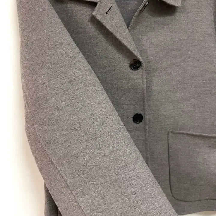 [BUNJANG] VERGAMOT Wool Jacket Short Coat Gray Brown / 베르가못 VERGAMOT 울자켓 숏코트 셔츠자켓점퍼 그레이브라운 간절기