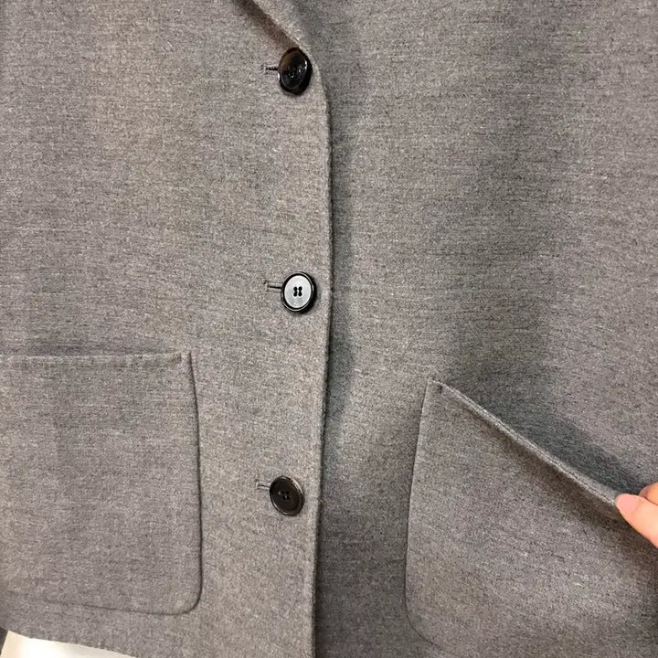 [BUNJANG] VERGAMOT Wool Jacket Short Coat Gray Brown / 베르가못 VERGAMOT 울자켓 숏코트 셔츠자켓점퍼 그레이브라운 간절기