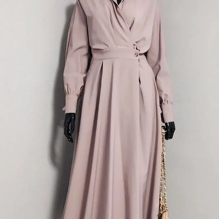 [BUNJANG] Indie Pink Long Dress / 인디핑크 롱원피스