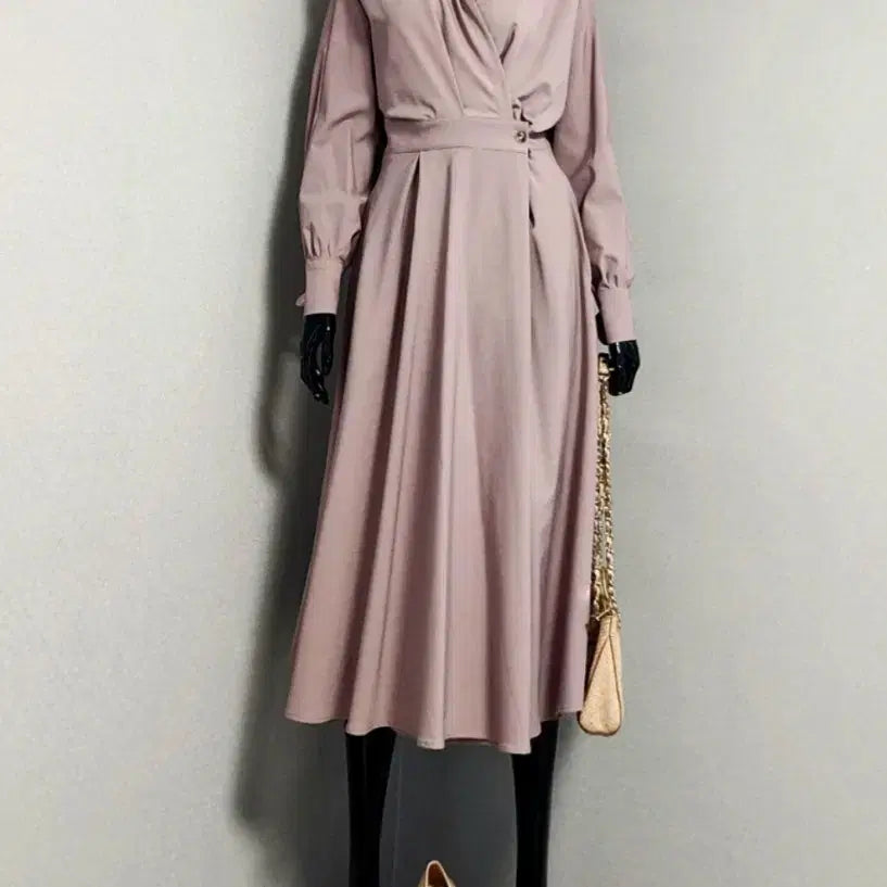 [BUNJANG] Indie Pink Long Dress / 인디핑크 롱원피스