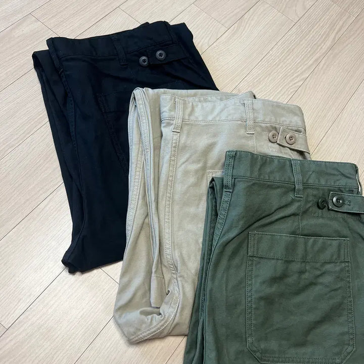 [BUNJANG] Musinsa Standard Mechanic Pants Bundle Set / 무탠다드 미케닉 팬츠 33사이즈 (일괄판매)