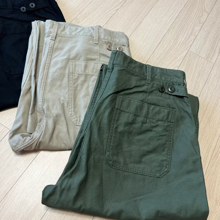 [BUNJANG] Musinsa Standard Mechanic Pants Bundle Set / 무탠다드 미케닉 팬츠 33사이즈 (일괄판매)