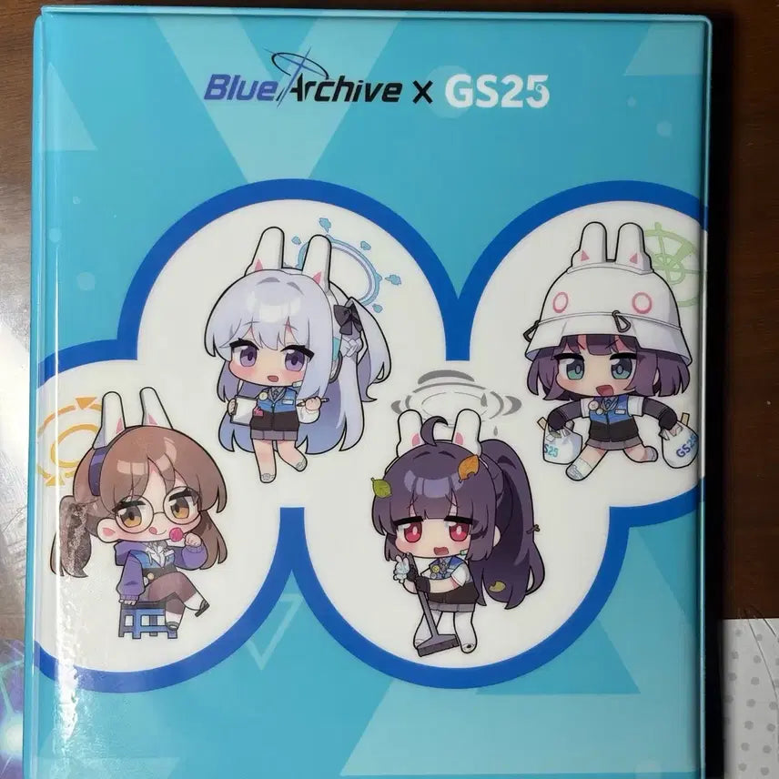 [BUNJANG] Blue Archive GS25 Collection Book / 블루 아카이브 GS25 띠부씰 SD 콜렉트북