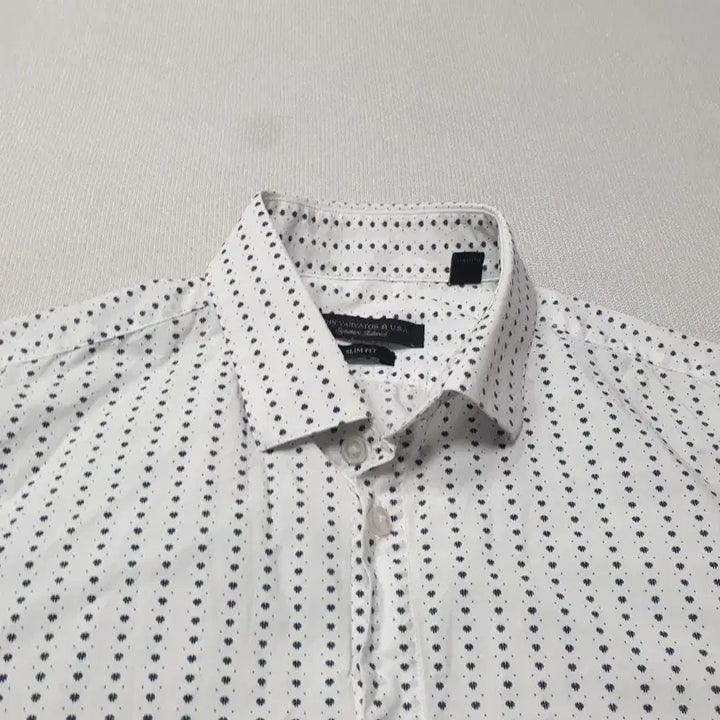 [SOLD OUT] 존바바토스 화이트 도트 긴팔 셔츠 100