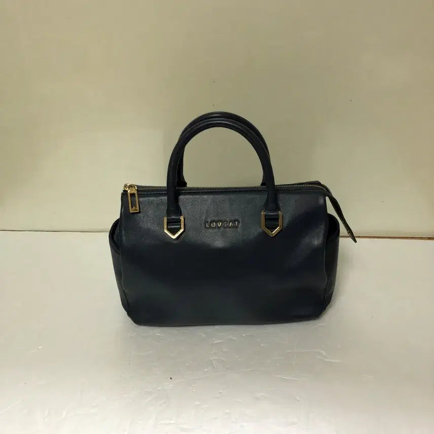 [BUNJANG] Lovecat Leather Shoulder Bag / 러브캣 가죽 숄더백@9925