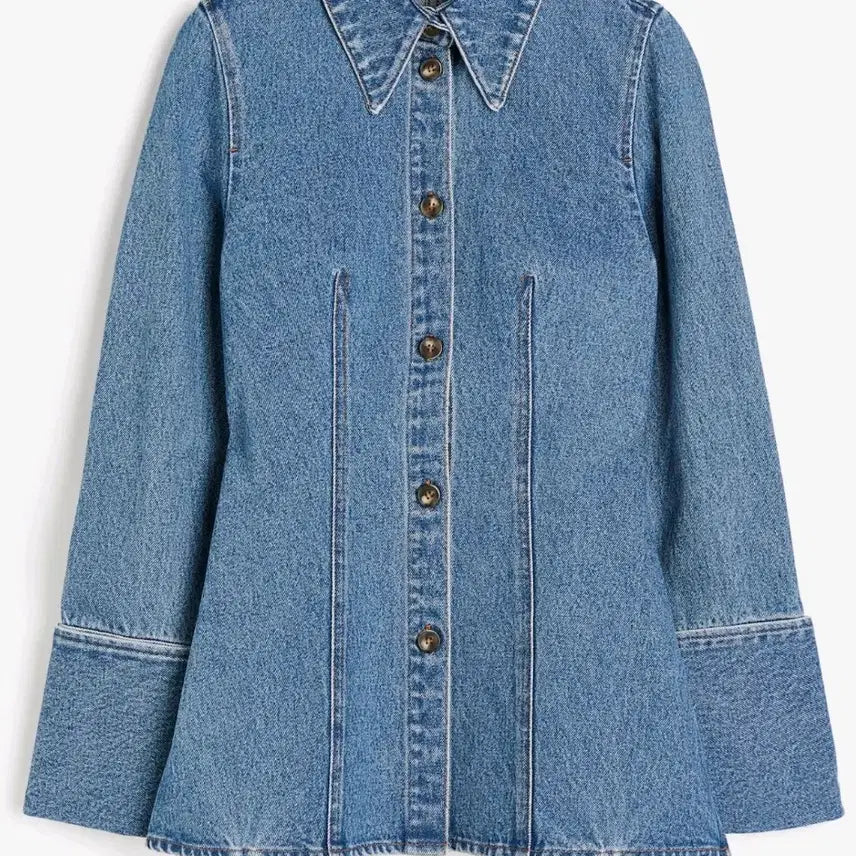 [BUNJANG] H&amp;M Denim Shirt Jacket / H&amp;M 데님 셔츠형 자켓
